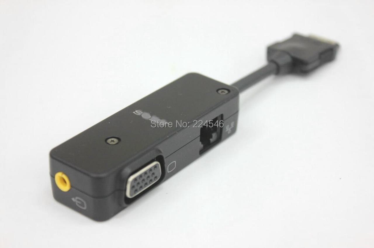 Expansion Converter VGA/LAN A/V Out Adapter for SONY VAIO UX17 UX18 UX27 and UX series Notebook