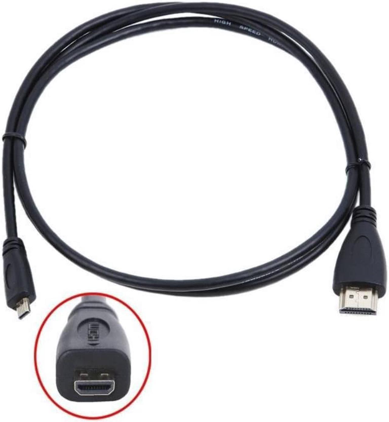 5TF Micro  HDMI-compatible  A/V TV Video Cable Cord For Yoga 2 Pro Tablet