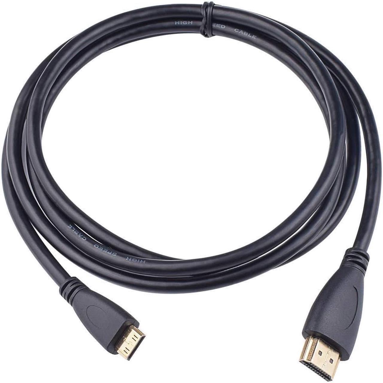 Main image of Camera to TV Monitor  Cable Cord  Mini HDMI-compatible  to HDMI-compatible Compatible For  Canon PowerShot ELPH EOS Rebel
