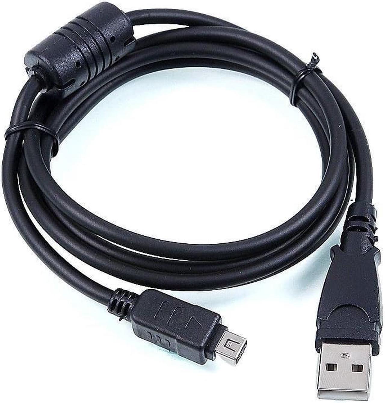 USB DC Charger +Data SYNC Cable Cord Lead for Olympus 12pin   Stylus Tough 3000 Camera