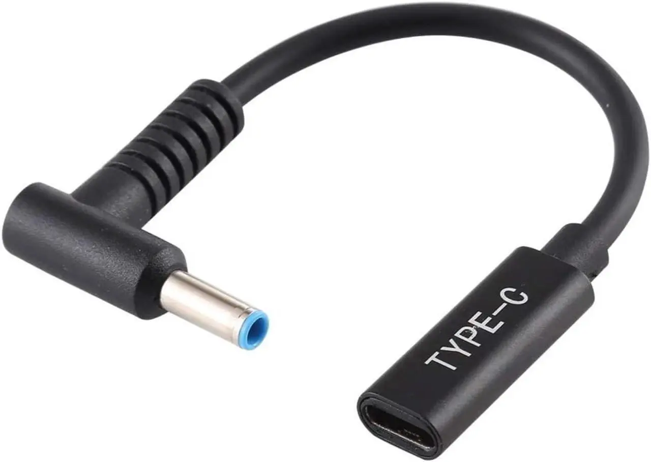 Main image of Power Adapter Cable,65W PD Type C to USB C 4.5mm x 0.6mm Interface Charging Cable Notebooks Power Connector for Notebooks Lap