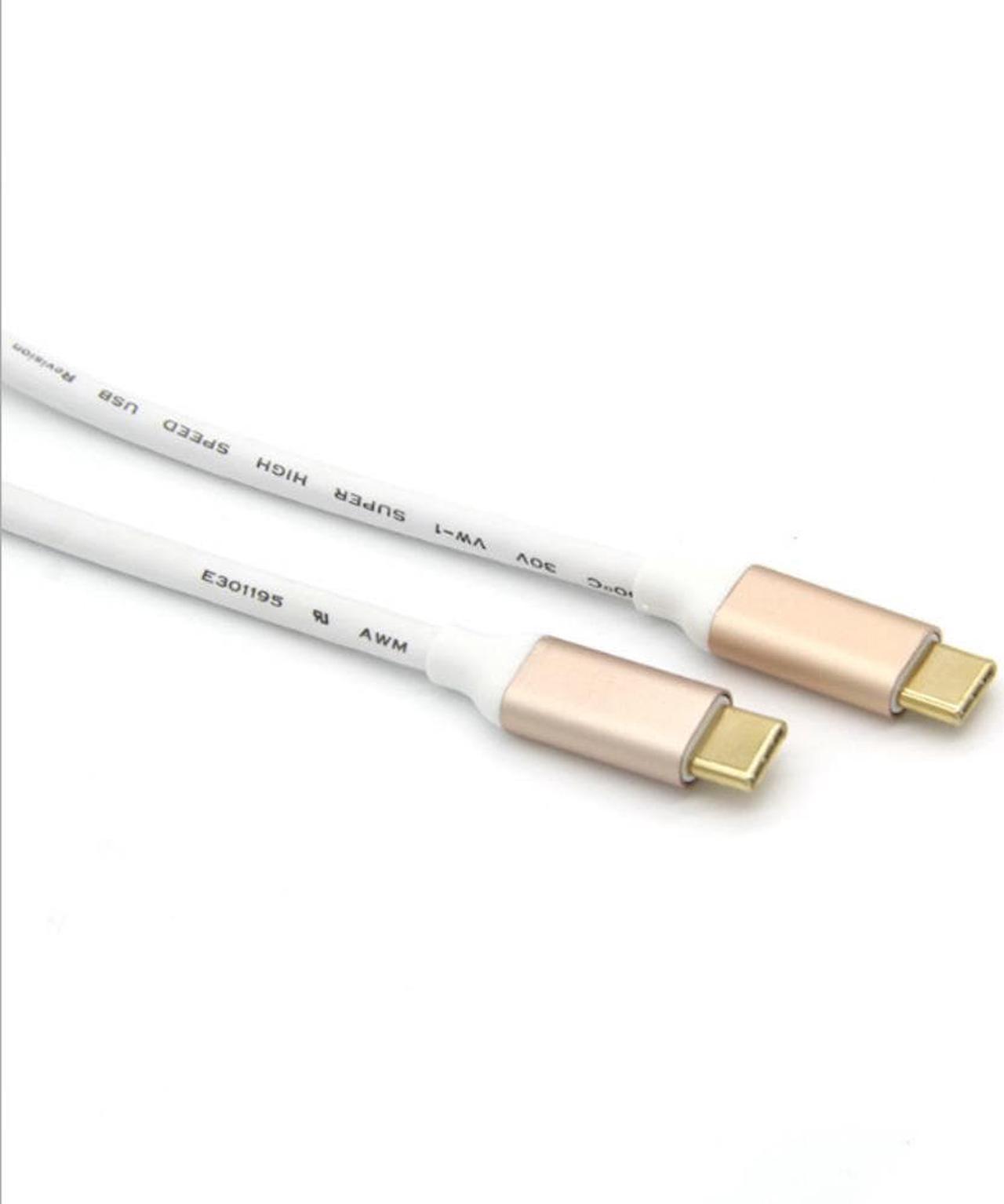 NUOLIANXIN USB Type-C to USB Type-C 3.1 Gen1 Cable For Macbook And Phones- 3 Feet