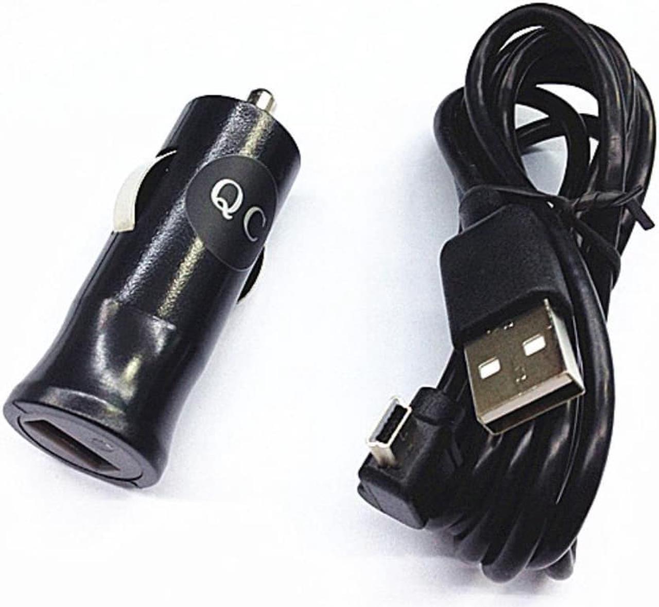 Replacement Car Charger and USB Cable for Tomtom GO 520 530 720 730 920 930