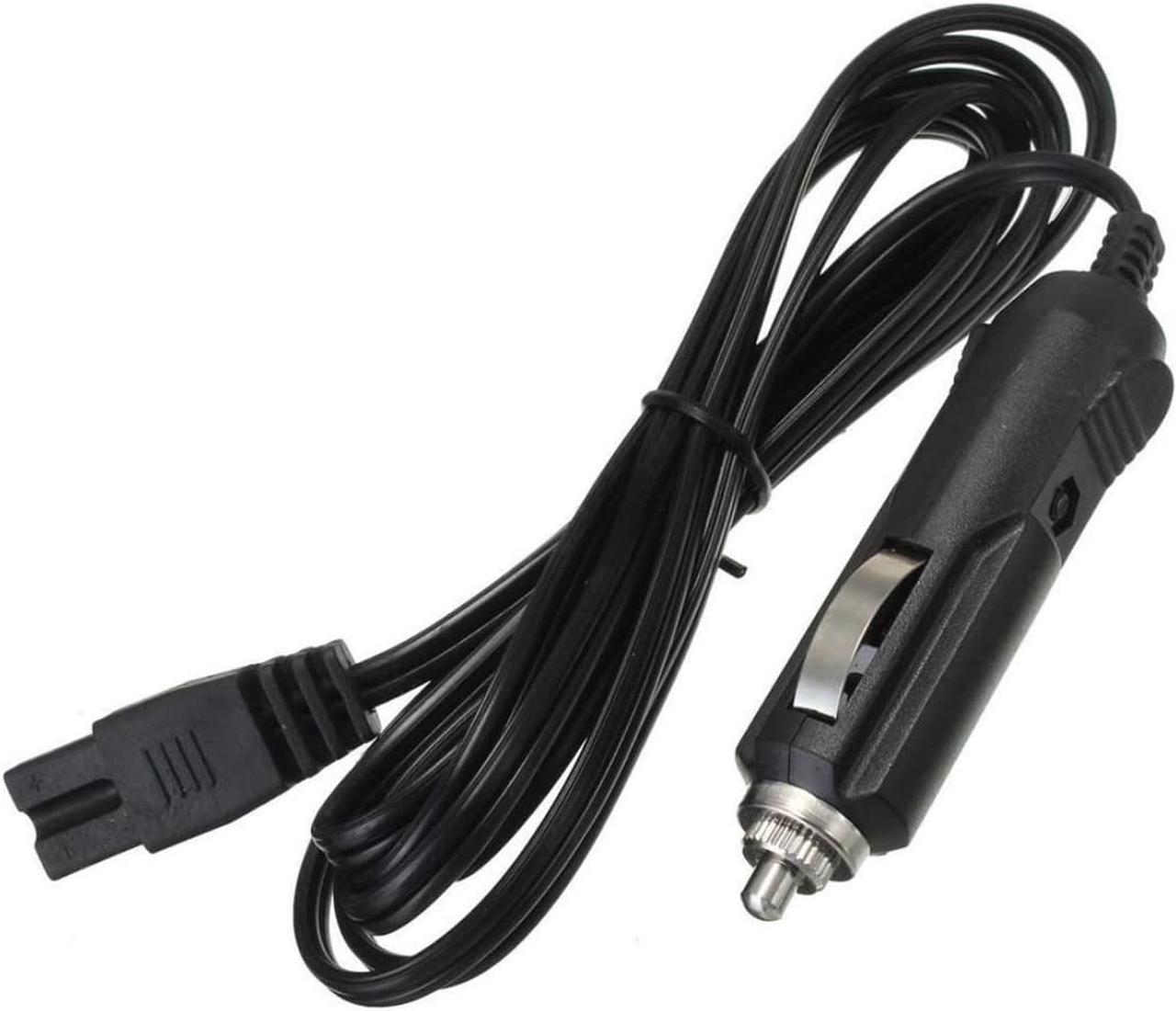 12V DC Power Cord Car Auto Cooler Cigarette Lighter DC 2 Pin Lead Cable Plug Wire for Car Cooler Cool Box Mini Fridge