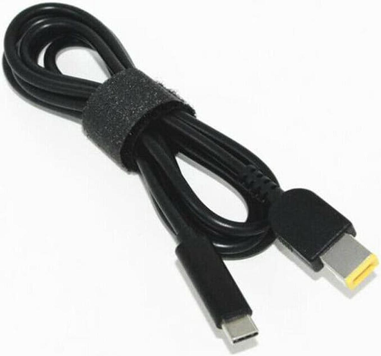 USB-C Type-C  to Slim Tip Power Cable works with for 65W Slim tip laptops