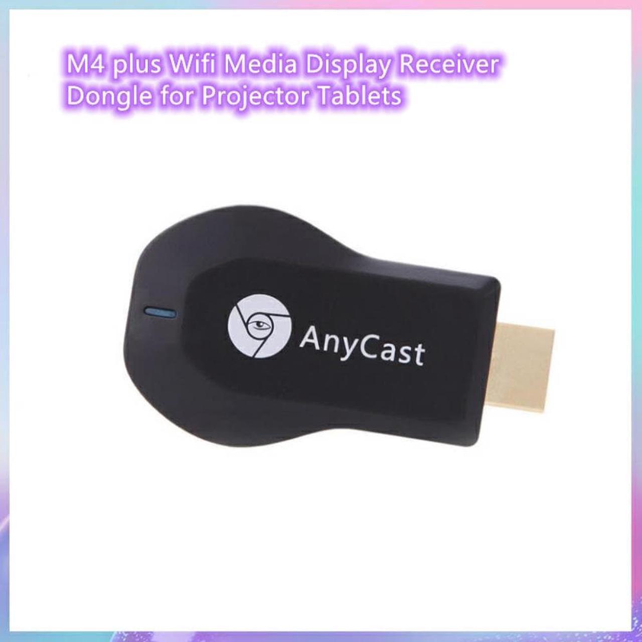 Anycast M4 PLUS 1080P Wireless HD Portable TV Stick Adapter Media Display Receiver Dongle Chromecast for Projector Tablets