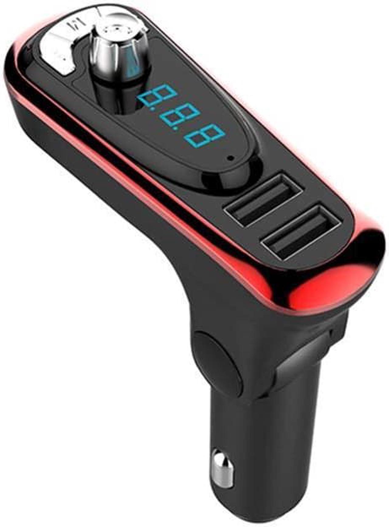 T16 Car Bluetooth MP3 Bluetooth-compatible  Handsfree FM Transmitter Car Charger MP3 for Mobile Phone,Tablet with A2DP Function