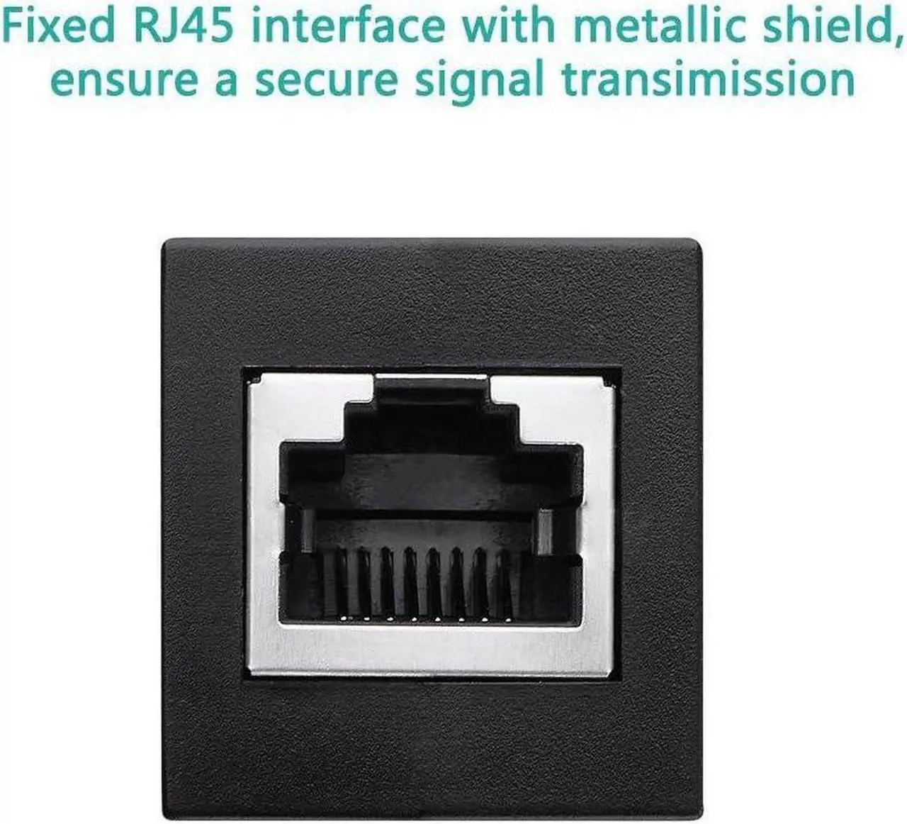 Alt view image 2 of 5 - RJ45 Coupler Ethernet Connectors Interface Cat 7 Cat6 Cat5 Cat5e RJ45 8P8C Network Keystone Jack in-Line Coupler Ideal for Extending The Ethernet Cables Female to Female (2PACK)