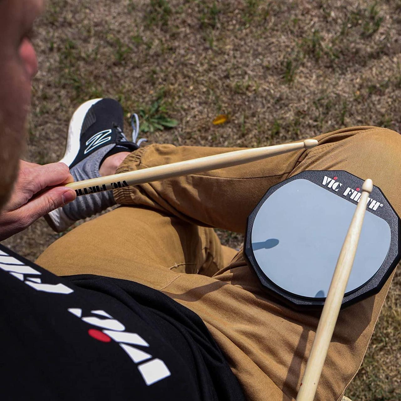 Alt view image 9 of 9 - Vic Firth Practice Pad 6" Soft Rubber