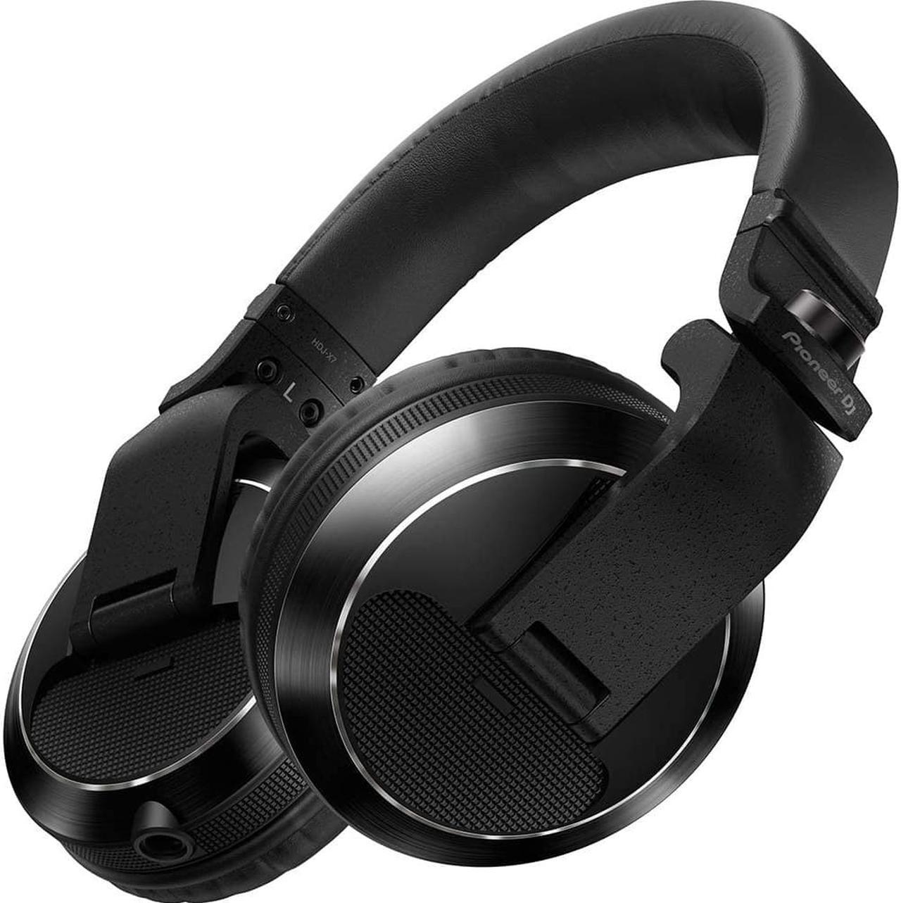 Alt view image 5 of 17 - Pioneer HDJ-X7-K Professional DJ Headphones - Black