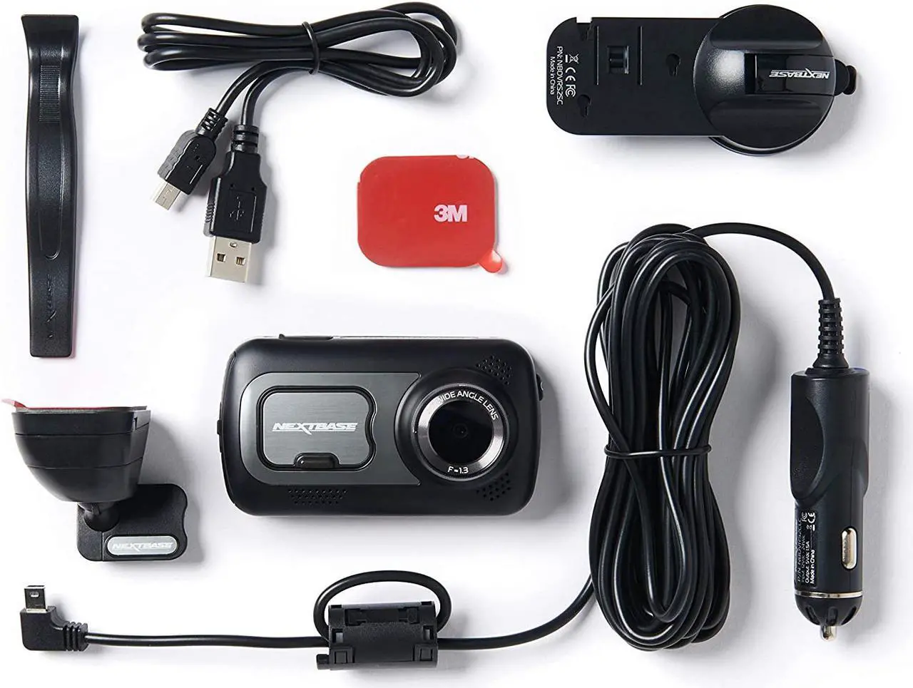 Alt view image 7 of 17 - Nextbase 522GW Series 2 Car Dash Camera -1440p/30fps HD DVR Cam Front and Rear Recording Modules 140° Wide Viewing Angle Wi-Fi & Bluetooth Alexa GPS Polarising Filter Black
