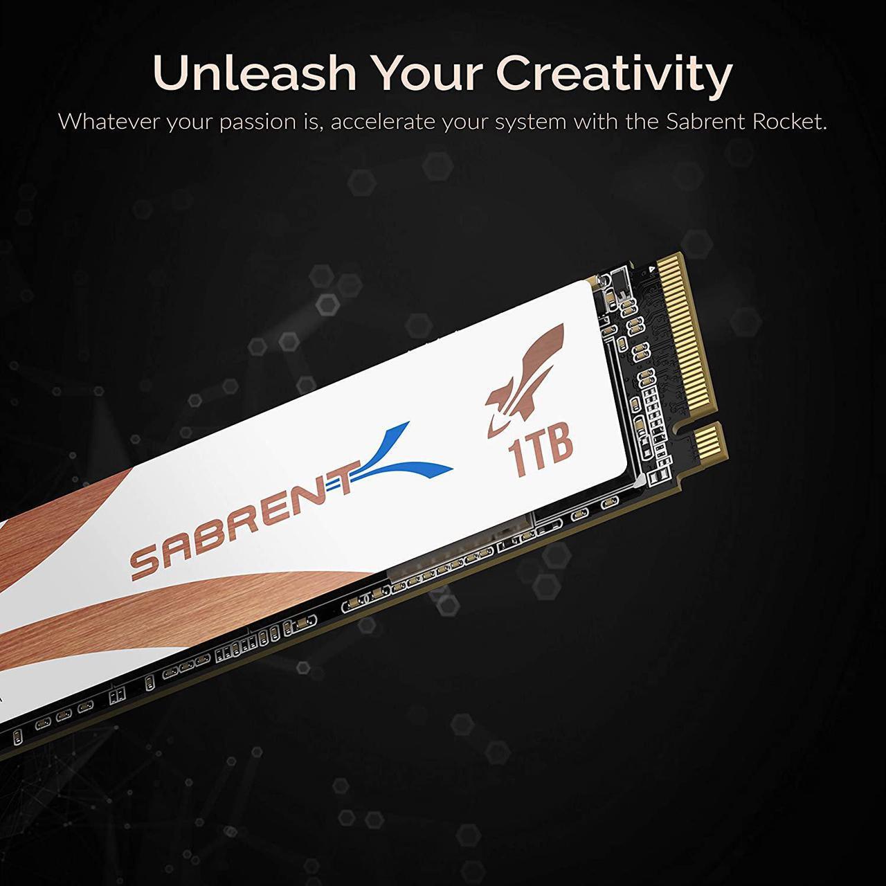 Alt view image 11 of 11 - SABRENT 1TB Rocket Q4 NVMe PCIe 4.0 M.2 2280 Internal SSD Maximum Performance Solid State Drive R/W 4700/1800 MB/s (SB-RKTQ4-1TB)