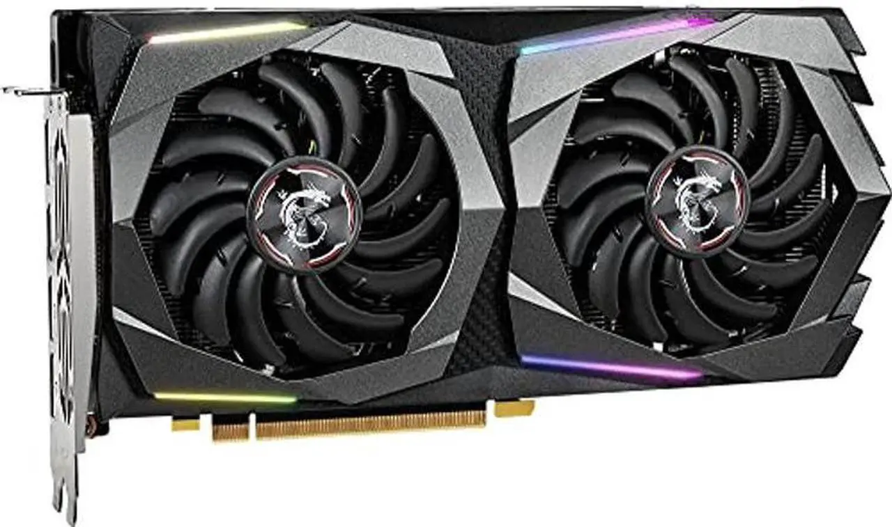 Alt view image 2 of 5 - MSI Gaming GeForce GTX 1660 Super 192-bit HDMI/DP 6GB GDRR6 HDCP Support DirectX 12 Dual Fan VR Ready OC Graphics Card (GTX 1660 Super Gaming X)