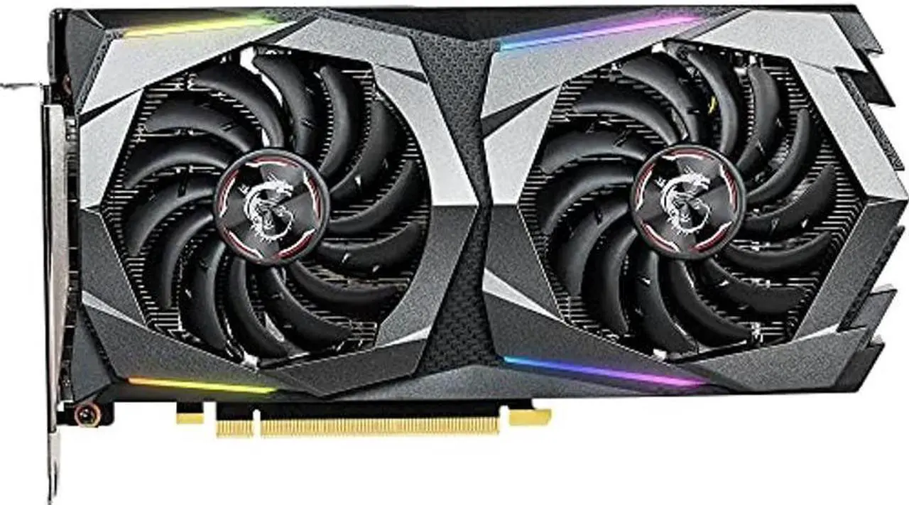 Alt view image 3 of 5 - MSI Gaming GeForce GTX 1660 Super 192-bit HDMI/DP 6GB GDRR6 HDCP Support DirectX 12 Dual Fan VR Ready OC Graphics Card (GTX 1660 Super Gaming X)
