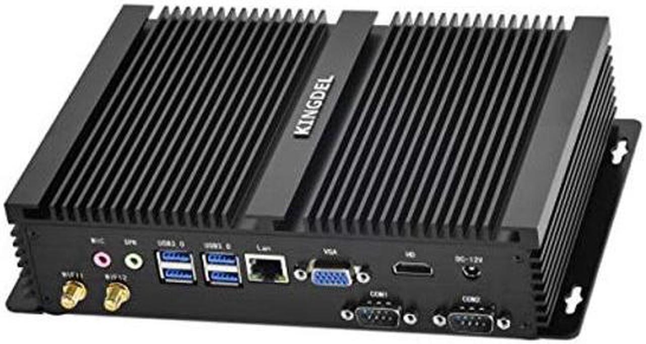 Alt view image 3 of 5 - KINGDEL Mini PC, Nettop Intel i5 CPU Personal Computer, 16GB RAM, 256GB SSD, 2xCOM RS232 4xUSB 3.0 HD Port VGA Window 11 OS, Metal Body