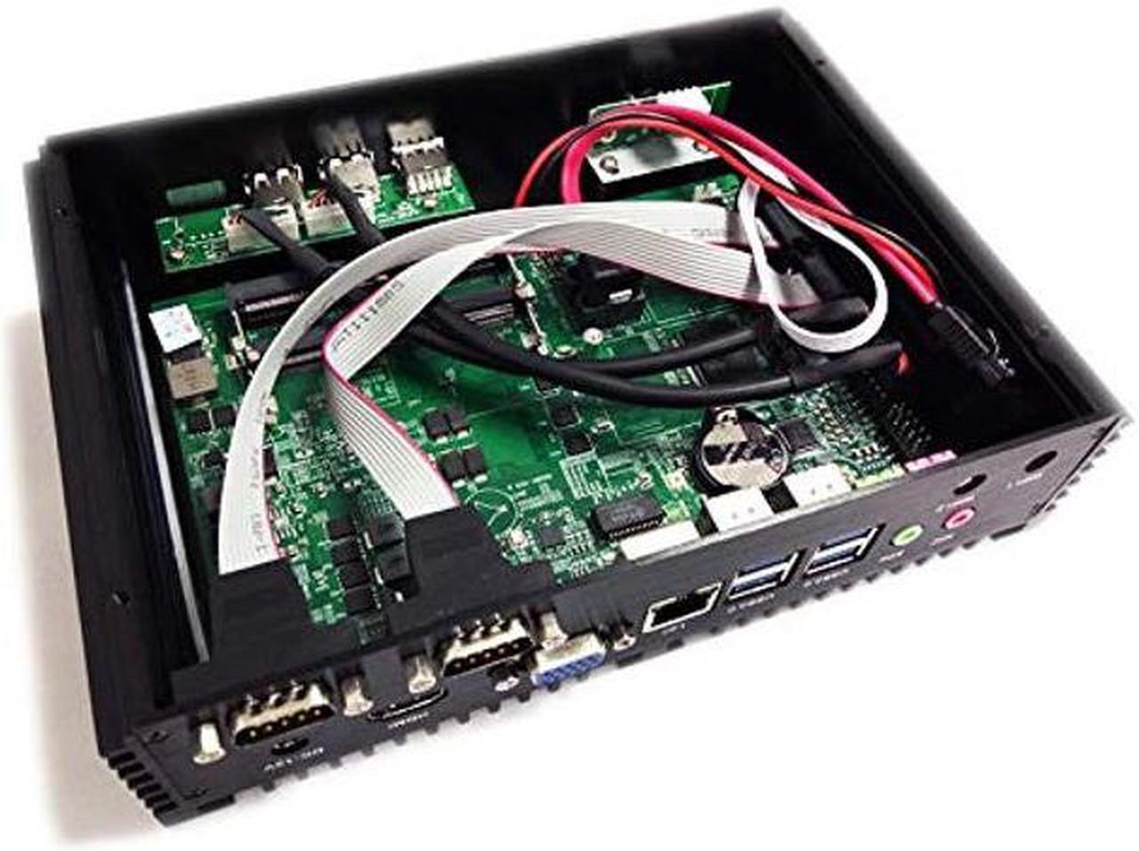 Alt view image 5 of 5 - KINGDEL Mini PC, Nettop Intel i5 CPU Personal Computer, 16GB RAM, 256GB SSD, 2xCOM RS232 4xUSB 3.0 HD Port VGA Window 11 OS, Metal Body