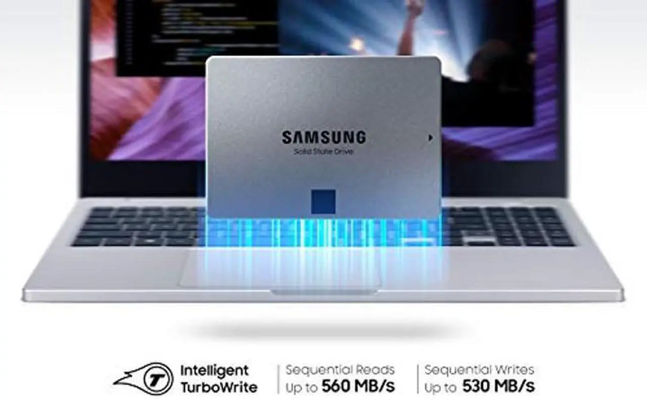 Alt view image 2 of 5 - Samsung 870 QVO SATA III SSD 4TB 2.5" Internal Solid State Hard Drive, Upgrade Desktop PC or Laptop Memory and Storage for IT Pros, Creators, Everyday Users, MZ-77Q4T0B