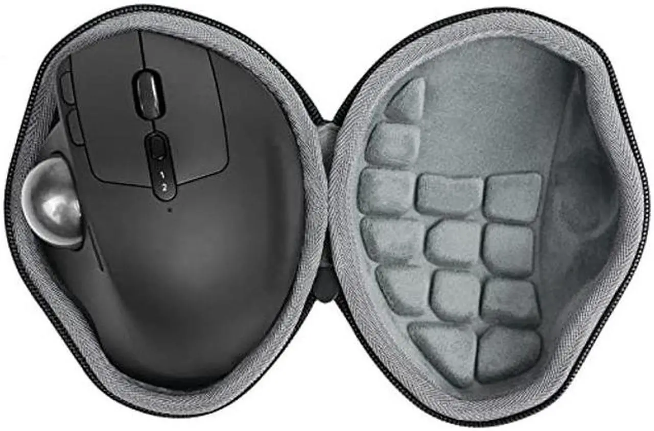 Alt view image 2 of 5 - Hard Case for Logitech MX Ergo Mouse + Mechanical Mini Keyboard