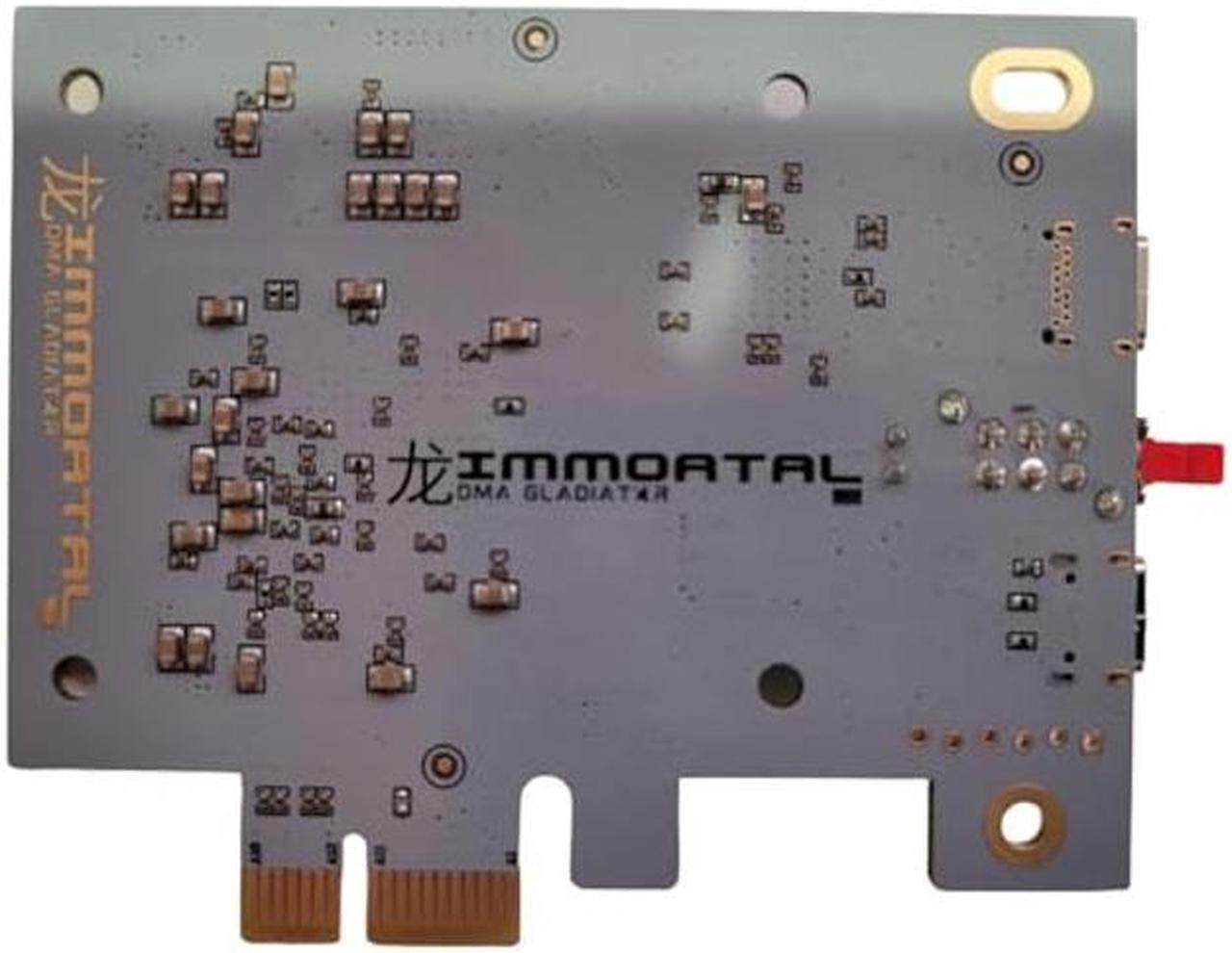Alt view image 3 of 5 - Immortal DMA Gladiator, FPGA DMA with Custom Unique PCILeech Firmware up to 300 MB/s Speed, FPGA DMA USB-C/PCIe Connection, FPGA USB Firmware Flash Capable, PCILeech DMA, Development Board, DMA, FPGA