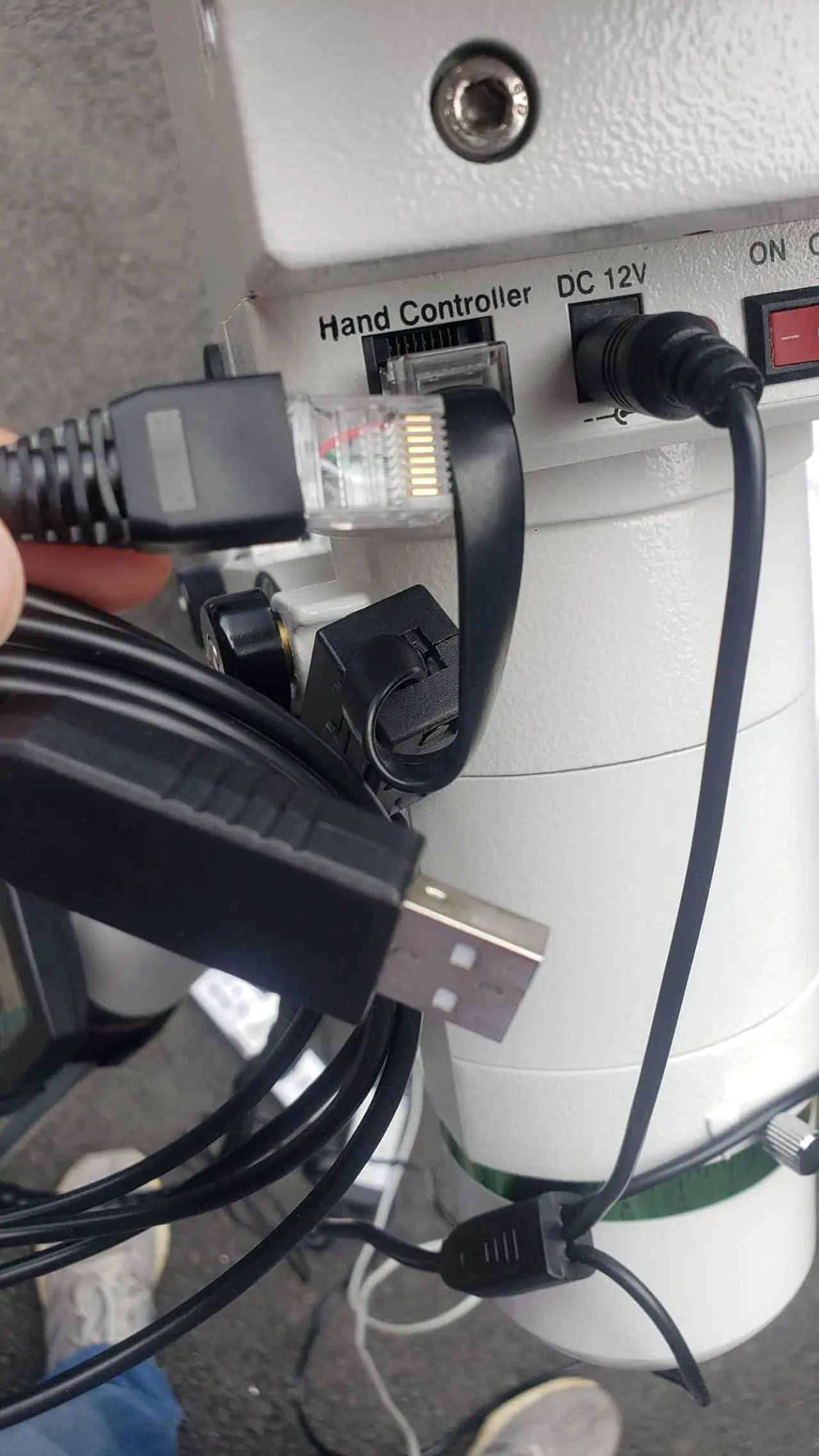 Alt view image 5 of 5 - Washinglee RJ45 Control Cable for Skywatcher and Orion Mount, for Heq5 pro, Azeq5, Azeq6, Eq6-R, Eq6-R Pro, EQ8-R and Orion Sirius Mount, Eqmod USB Console Cable for Skywatcher GOTO Mount, 16 FT