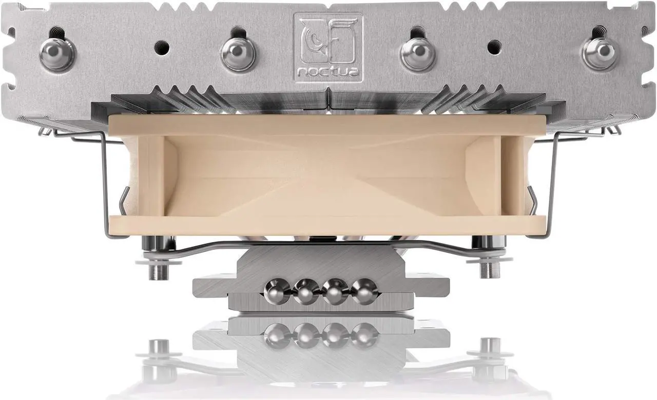 Alt view image 2 of 5 - Noctua NH-L12 Ghost S1 Edition, Premium Low Profile CPU Cooler with Quiet 92mm PWM Fan For Desktop (Brown)