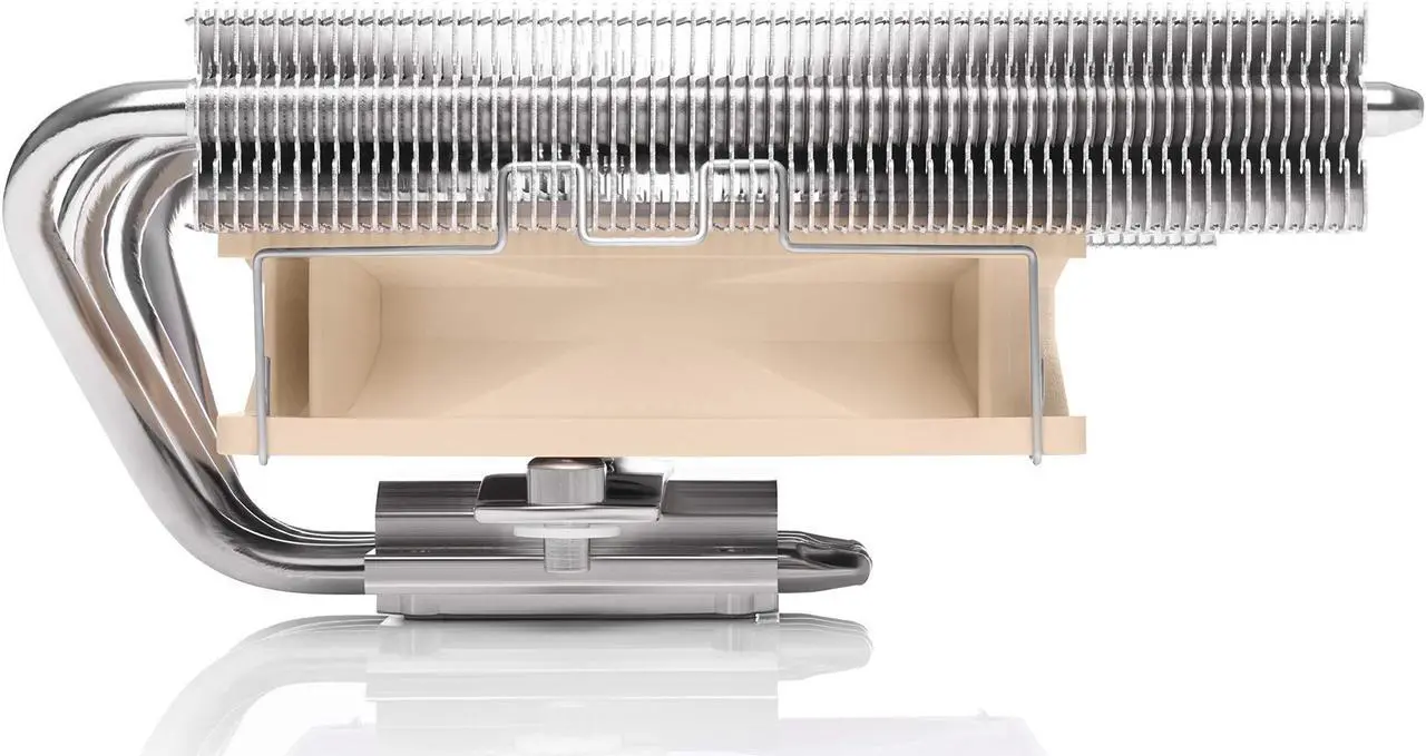 Alt view image 3 of 5 - Noctua NH-L12 Ghost S1 Edition, Premium Low Profile CPU Cooler with Quiet 92mm PWM Fan For Desktop (Brown)