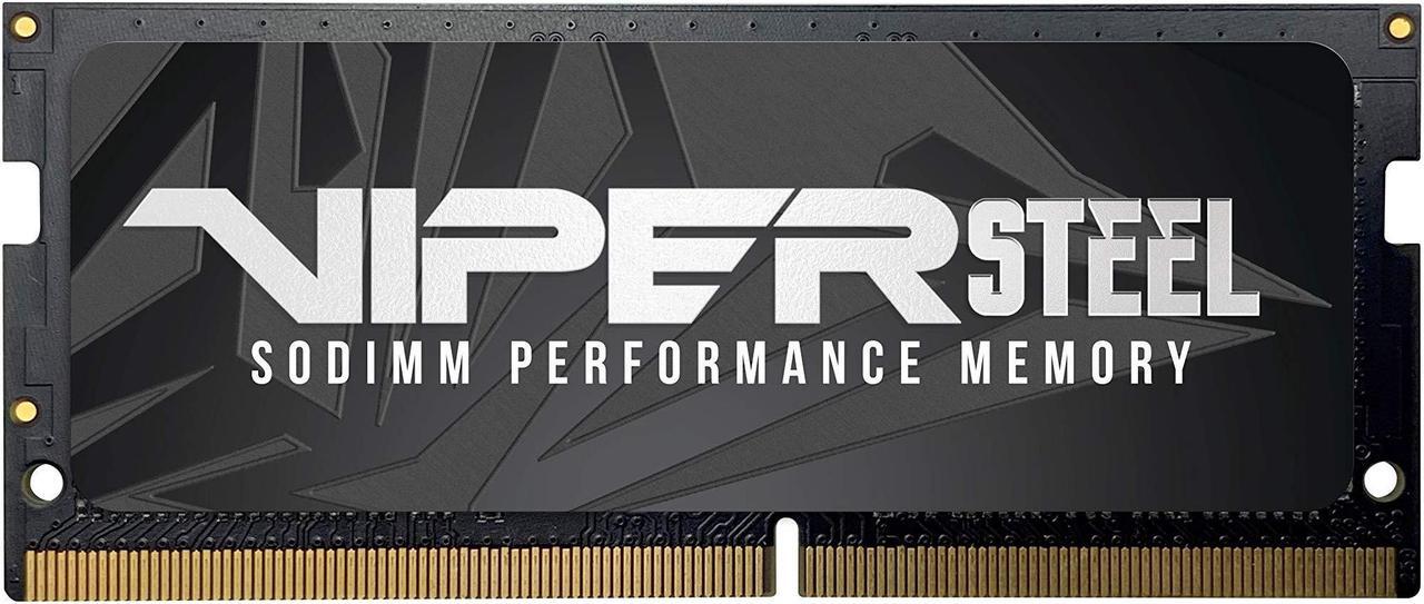 Main image of Patriot Viper Steel DDR4 32GB 2666Hz CL18 SODIMM Memory Module PVS432G266C8S