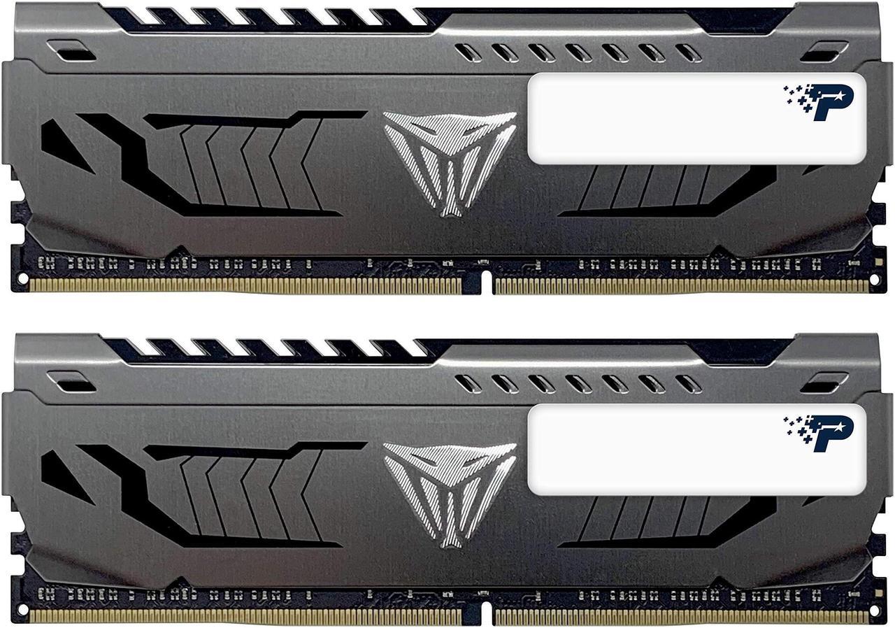 Alt view image 7 of 7 - Patriot Memory Viper Steel DDR4 32GB (2 x 16GB) 3600MHz Kit - PVS432G360C8K