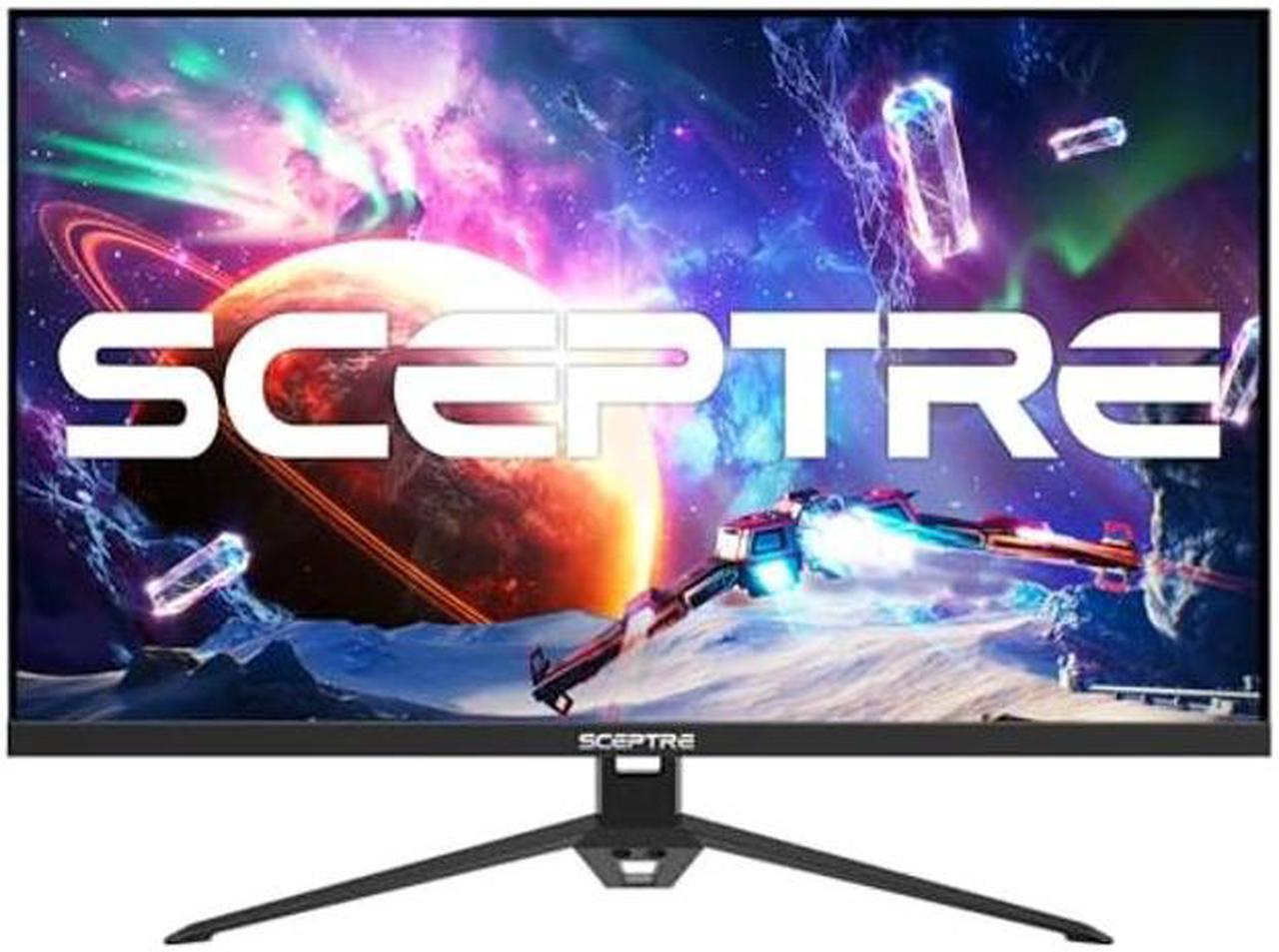 Main image of Sceptre IPS 24" Gaming Monitor 165Hz 144Hz Full HD (1920 x 1080) FreeSync Eye Care FPS RTS DisplayPort HDMI Build-in Speakers, Machine Black 2020 (E248B-FPT168),IPS 24" 165Hz