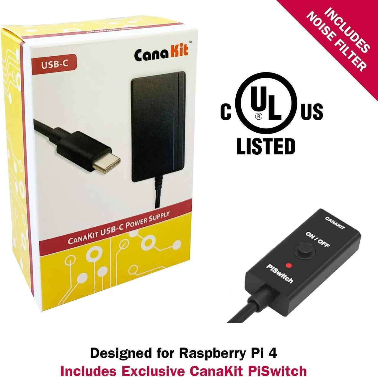 Alt view image 3 of 3 - CanaKit Raspberry Pi 4 8GB Extreme Kit - 128GB Edition (8GB RAM)