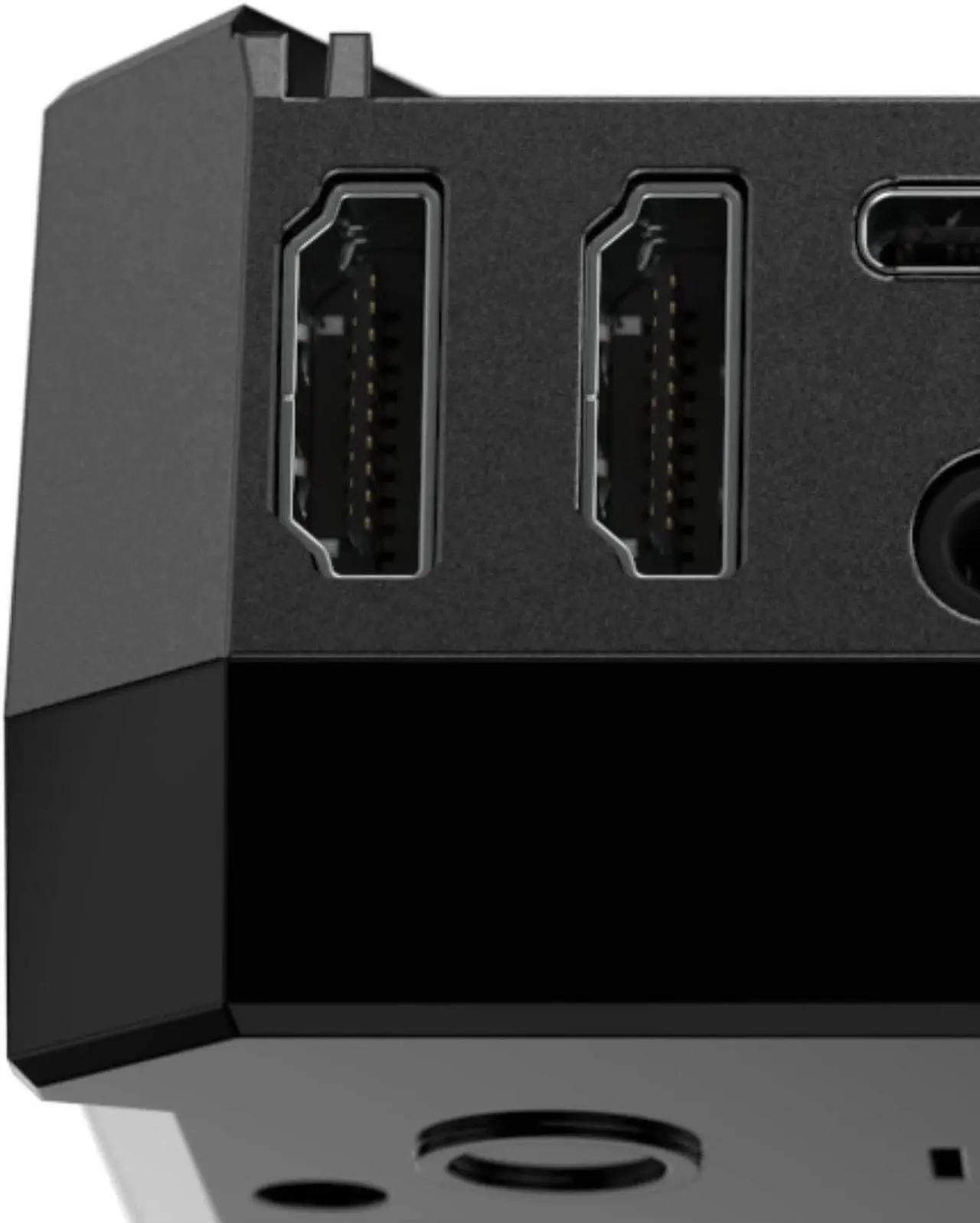 Alt view image 3 of 5 - Argon ONE M.2 Aluminum Case for Raspberry Pi 4 with SATA SSD Support | Power Button and Fan | Compatible B-Key and B+M Key