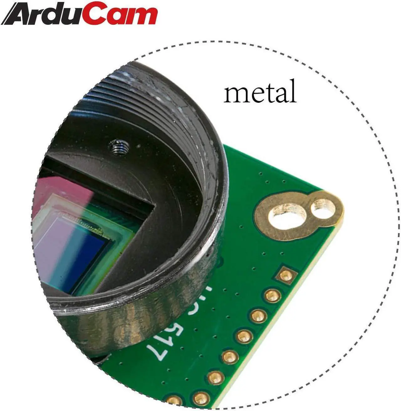Alt view image 3 of 5 - Arducam IMX477 HQ Camera Board for Jetson, 12.3MP Camera Board Compatible with Nvidia Jetson Nano/Xavier NX, Raspberry Pi CM 3/3+ and CM 4