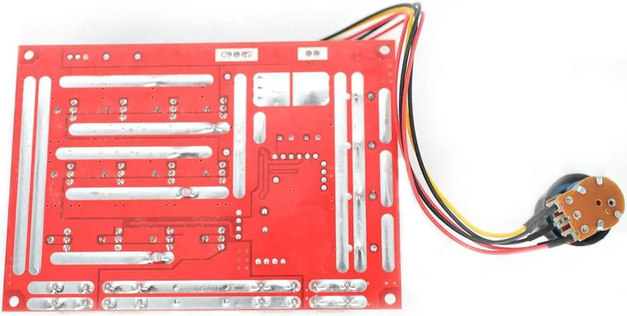 Alt view image 5 of 5 - DEVMO Motor Controller,PWM DC Motor Speed Controller 10-50V 60A High Power HHO RC Driver PWM Controller Module 12V 24V 48V 3000W Extension Cord with Switch