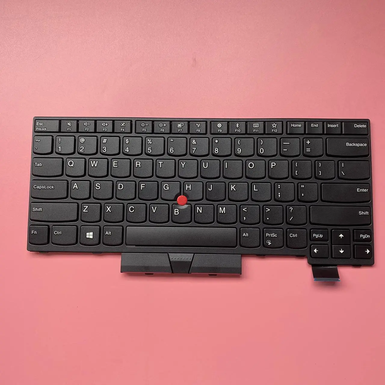 Alt view image 5 of 5 - Genuine Laptop Replacement Non-Backlit Keyboard for Lenovo ThinkPad A475 A485 T470 T480 01AX364 01AX405 01AX446 01HX339 01HX379 01HX299 01HX379 01HX299 01HX328 01HX368 01HX408 01AX364