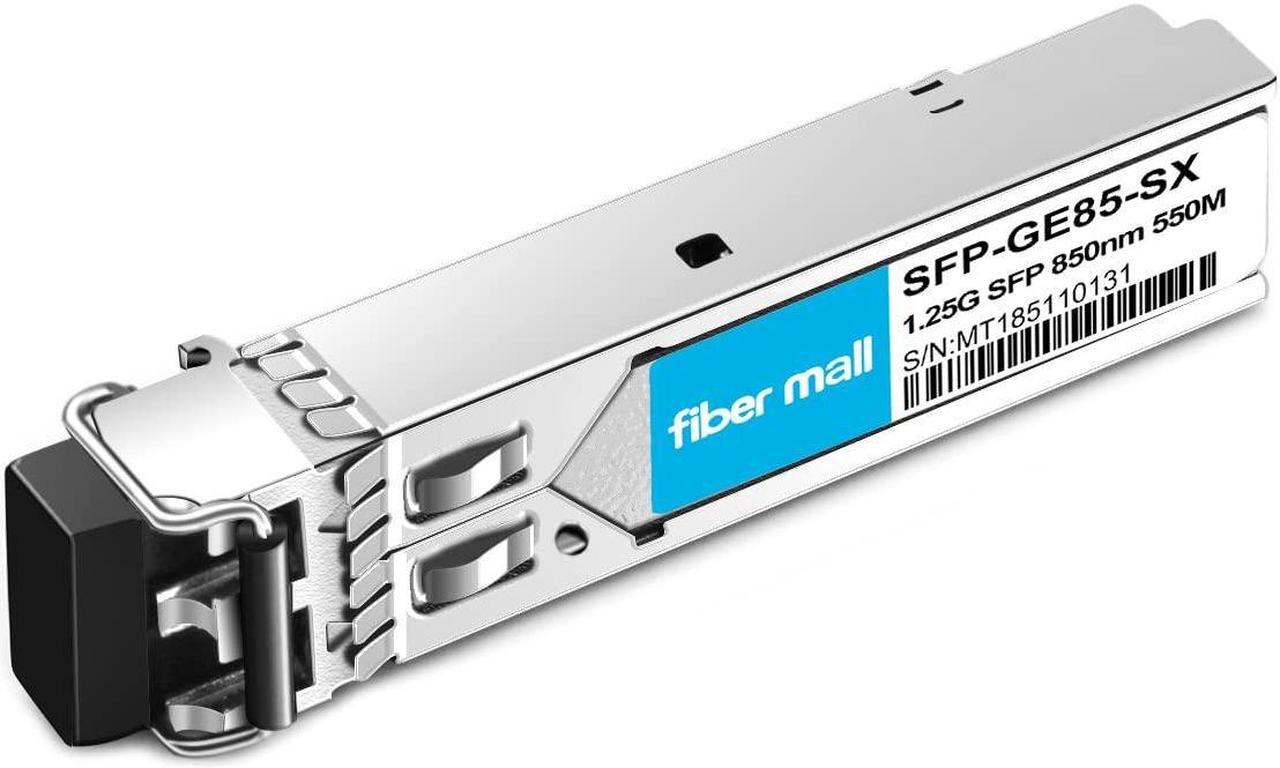 Alt view image 2 of 5 - 1G SFP SX for HPE ProCurve J4858C J4858B J4858A HPE Aruba J4858D 1000BASE-SX SFP Mini-GBIC Transceiver Module 850nm 550m LC Multi Mode Pack of 10