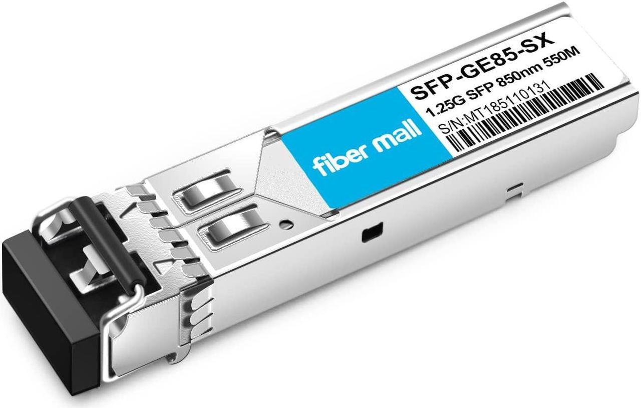 Alt view image 4 of 5 - 1G SFP SX for HPE ProCurve J4858C J4858B J4858A HPE Aruba J4858D 1000BASE-SX SFP Mini-GBIC Transceiver Module 850nm 550m LC Multi Mode Pack of 10