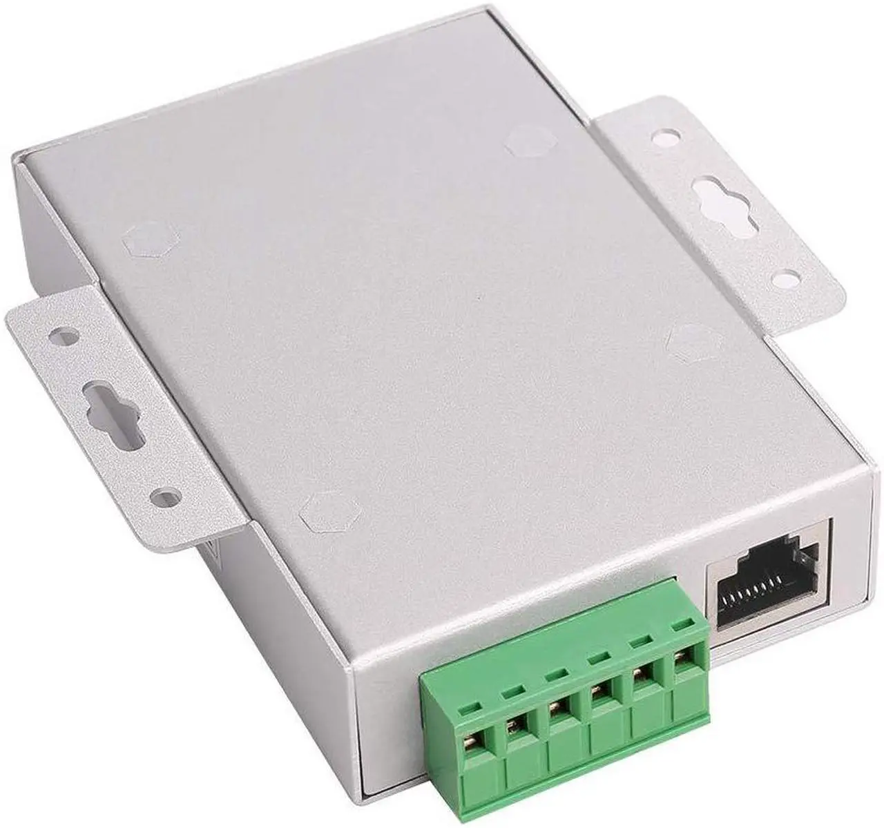 Alt view image 5 of 5 - DTECH Bi-Directional Active RS232 to RS485 RS422 Serial Converter with Surge Protection 600W 15KV ESD DB9 to RJ45 Phoenix Contacts Adapter Power Supply TX RX LEDs for Long Haul Data Communication