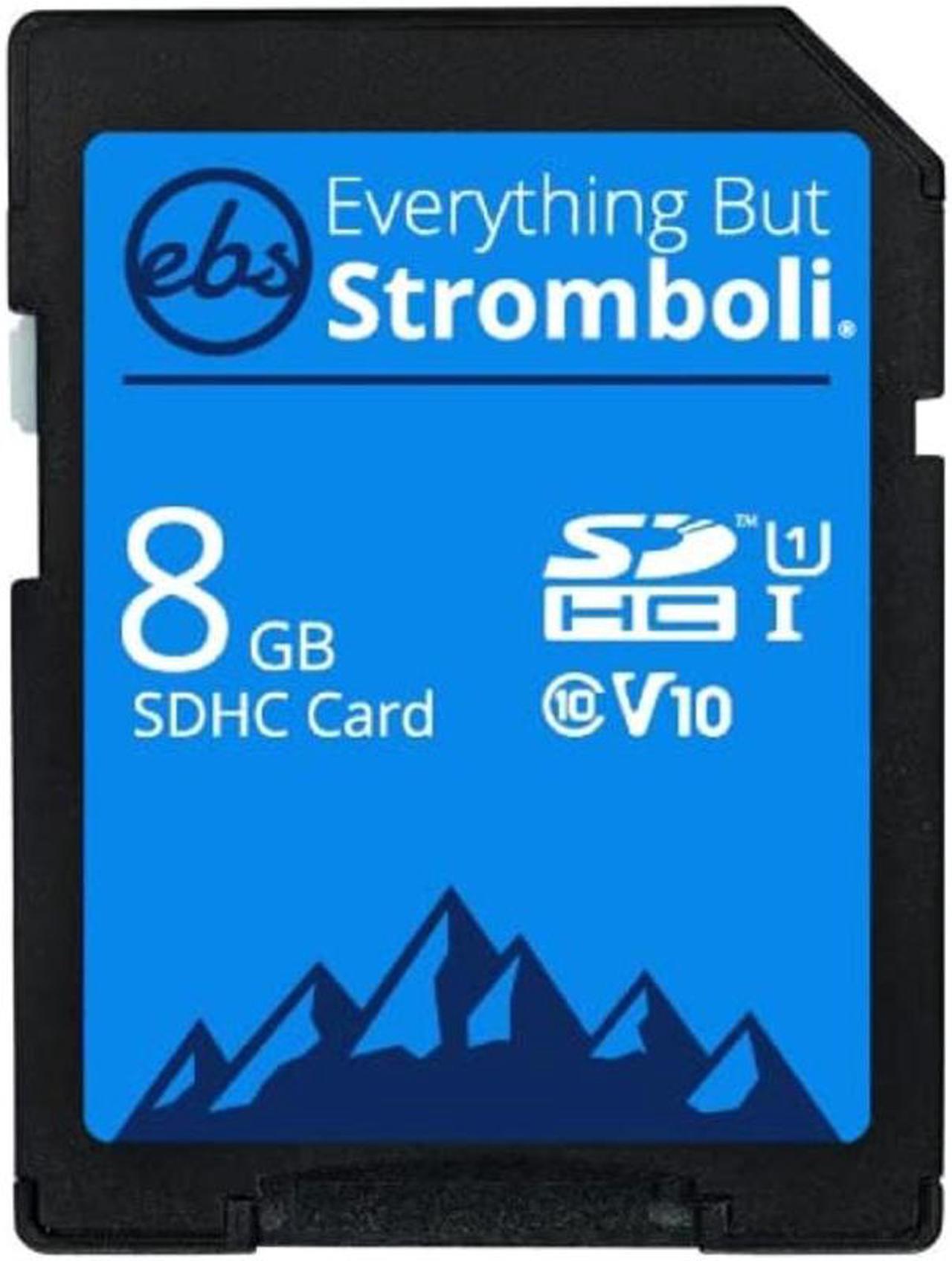 Alt view image 3 of 3 - Everything But Stromboli 8GB SD Card (10 Pack) Speed Class 10 UHS-1 U1 C10 8G SDHC Memory Cards for Compatible Digital Camera, Computer, Trail Cams