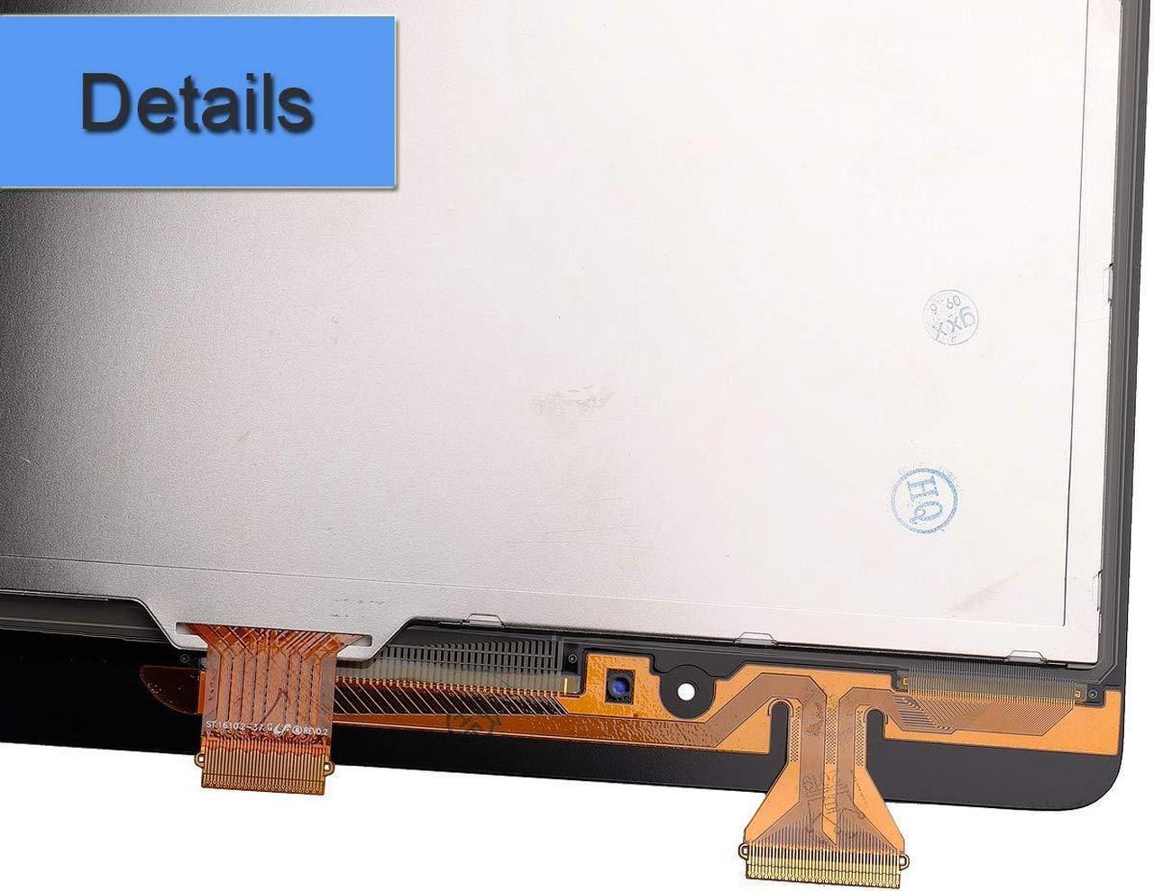 Alt view image 3 of 5 - E-yiiviil Replacement LCD Compatible with Galaxy Tab A 9.7" P550 SM-P555M SM-P550N Display Assembly Touch Screen (Black) + Tools(not Work for SM-T550)
