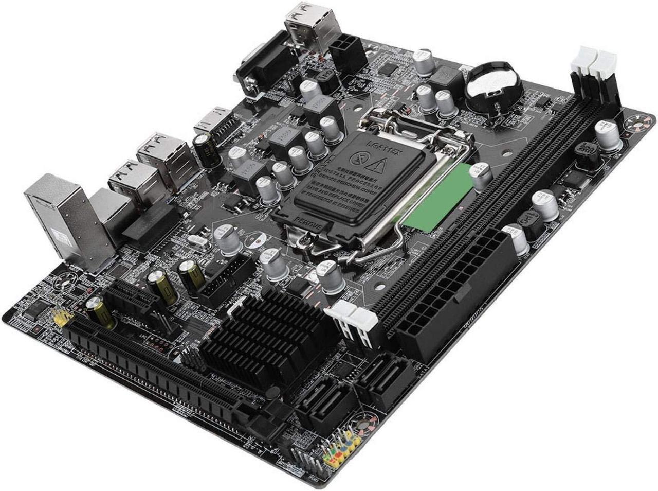 Alt view image 2 of 5 - Motherboard, LGA 1155 USB3.0 DDR3 Memory Desktop Computer Motherboard SATA Mainboard, HD Graphics, for Intel B75