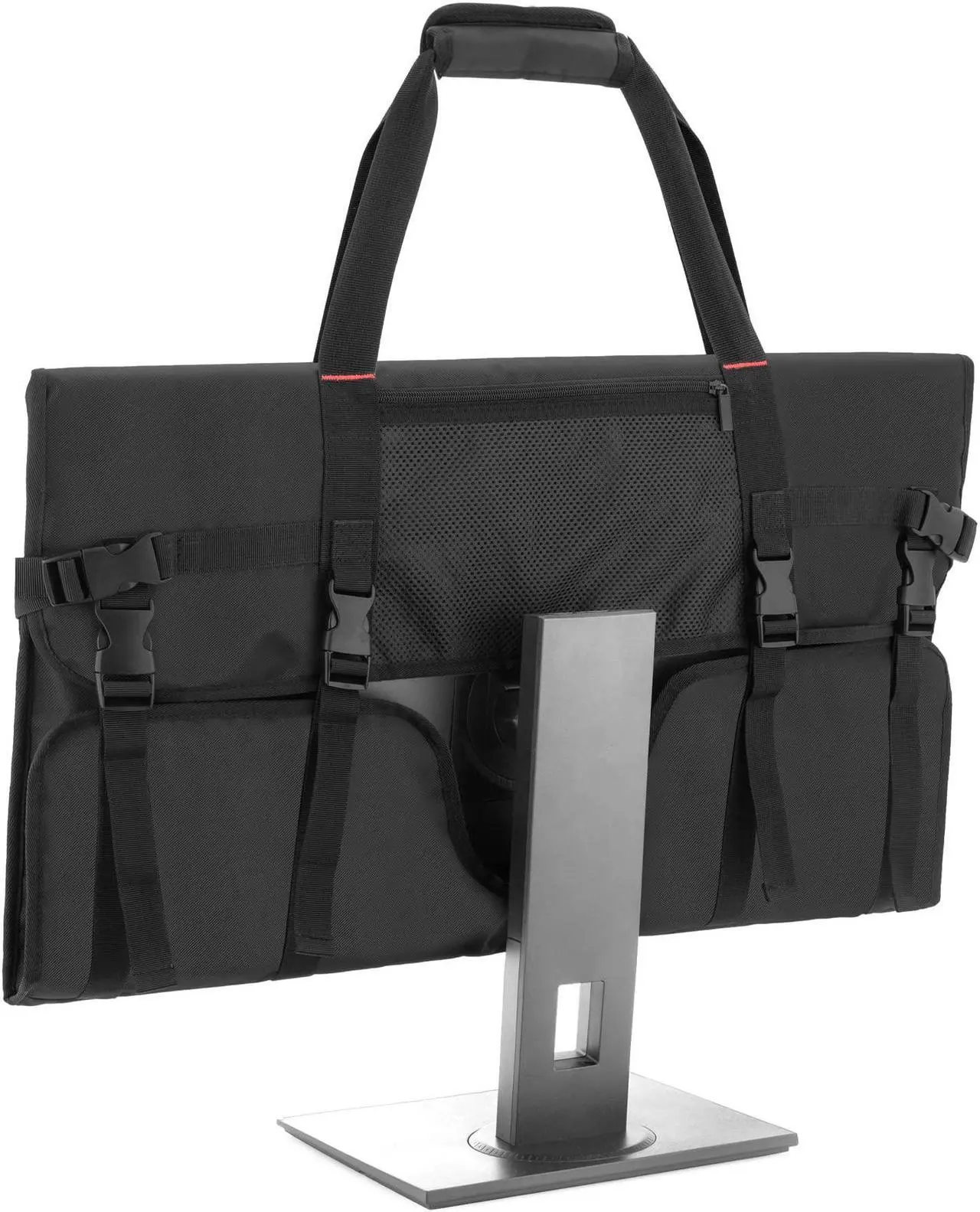 Main image of Trunab Travel Carrying Case for 27" LCD Screens and Monitors, With Padded Velvet Lining, Protective Monitor Bag Compatible With iMac 27" and Accessories, Black (Patented Design)