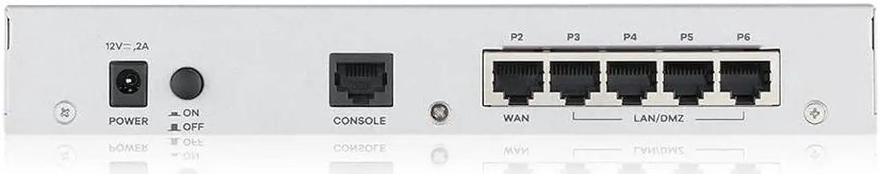 Alt view image 5 of 5 - Zyxel ZyWALL 350 Mbps VPN Firewall, Recommended for up to 10 Users [USG Flex 50]
