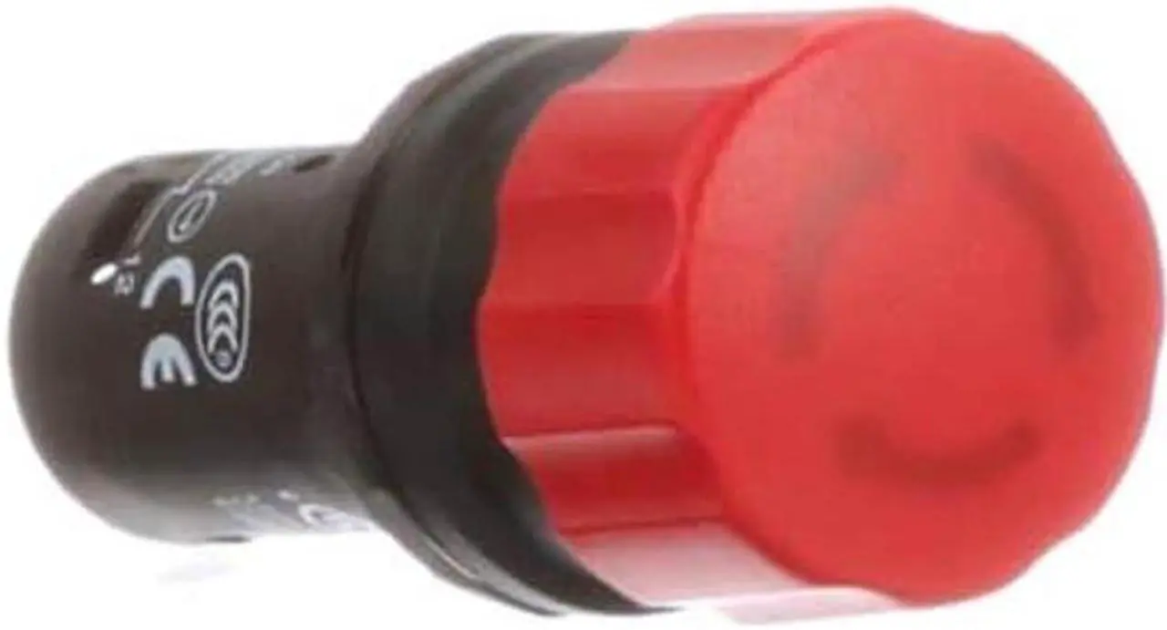 Main image of Compact E-Stop; Twist to Reset; Red 30mm Round Head, CE3T-10R-01