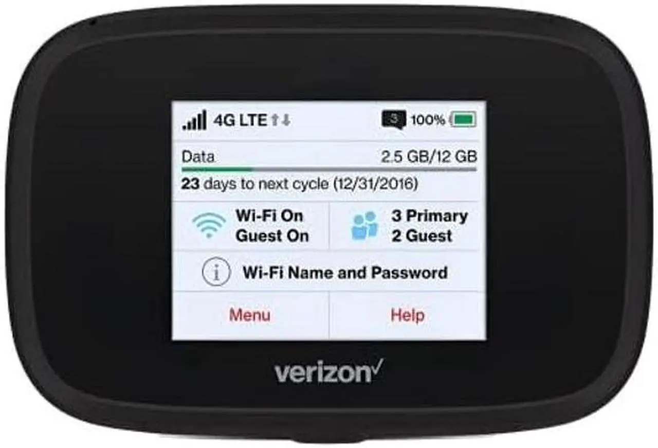 Main image of Verizon Wireless Jetpack Inseego MiFi 7730L | Unlocked Mobile Hotspot for Travel | 4G Mobile Portable WiFi | LTE Cat9 Up to 450 Mbps | Usage Up to 12 Hours | EVDO-LINK Bundle - Verizon Sim Card