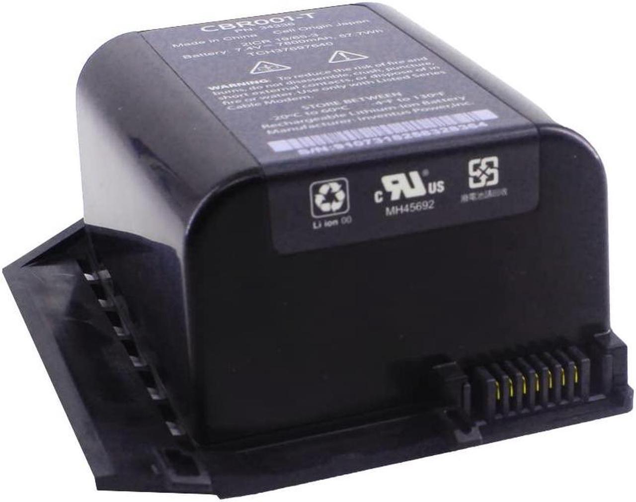 Alt view image 2 of 5 - PULADU New CBR001-T for Comcast xfinity Power Cable Modem Battery 7.4V 7800mAh PN:34336 Inventus TCH37697640