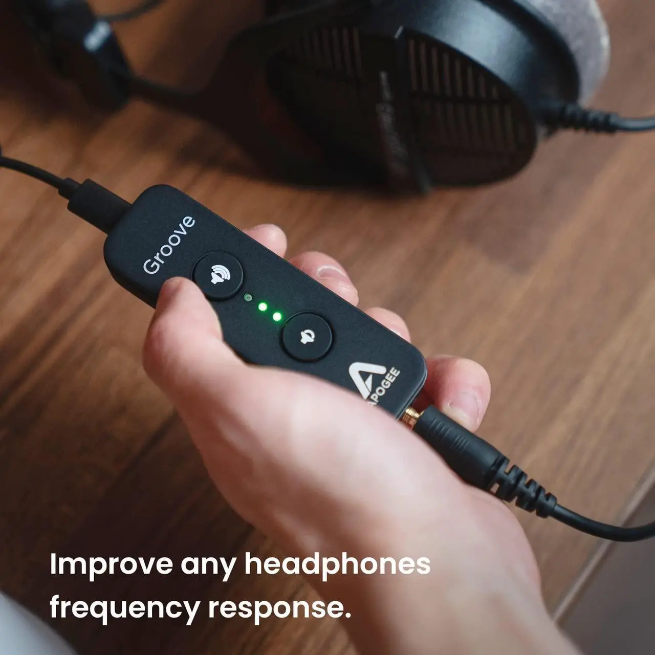 Alt view image 3 of 5 - Apogee GROOVE - Portable USB Headphone Amp and DAC, Bus Powered for Mac and PC, Made in USA