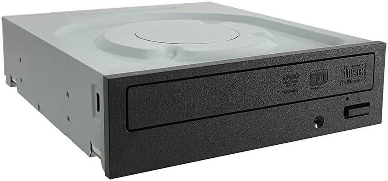 Alt view image 2 of 5 - Digital Lite-On IHAS124 24X SATA CD DVD/RW Dual Layer Internal Burner Drive Writer - Black (Bulk - Drive only)