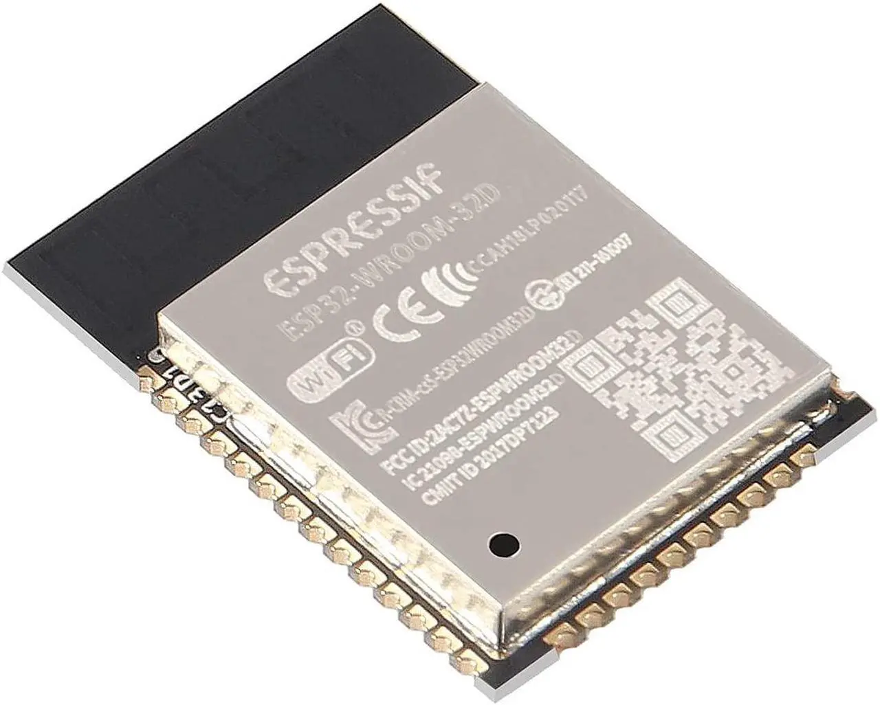 Alt view image 3 of 5 - DORHEA 10PCS ESP-WROOM-32D ESP32 Bluetooth and WiFi Low Power Module integrates ESP32-D0WD Generic Wi-Fi+BT+BLE MCU Modules for Voice Encoding Music Streaming and MP3 Decoding