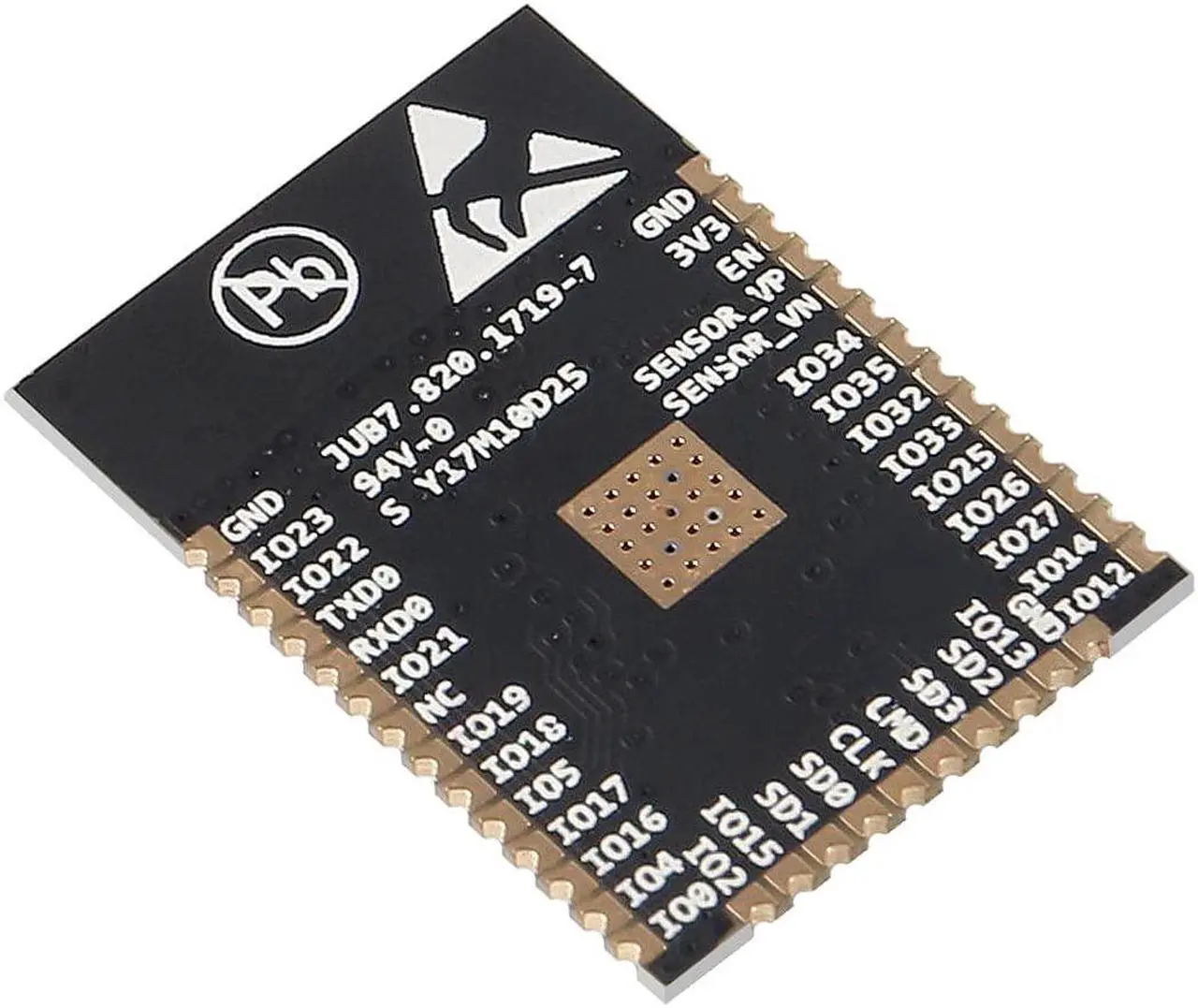 Alt view image 5 of 5 - DORHEA 10PCS ESP-WROOM-32D ESP32 Bluetooth and WiFi Low Power Module integrates ESP32-D0WD Generic Wi-Fi+BT+BLE MCU Modules for Voice Encoding Music Streaming and MP3 Decoding