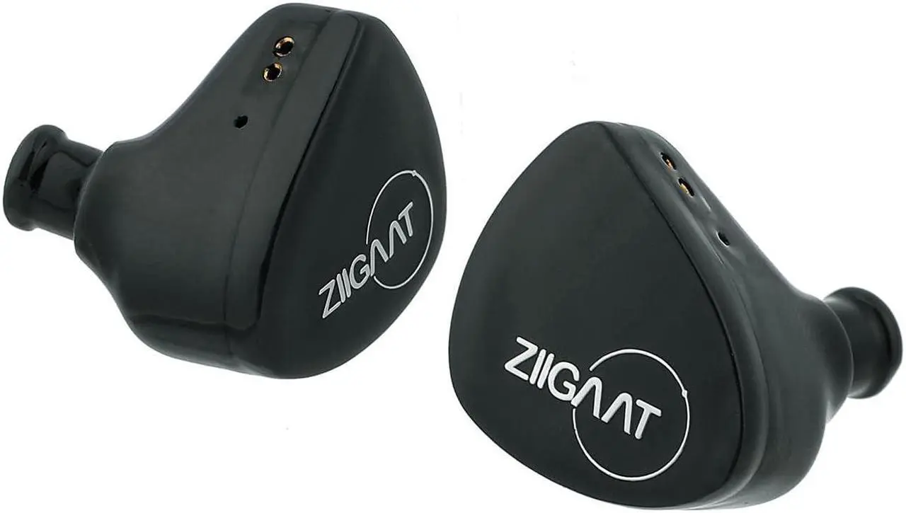 Alt view image 3 of 5 - Linsoul ZiiGaat Cinno 1DD+4BA in Ear Monitor, Hybrid Wired Earbuds, HiFi IEM with Tonal Balance, Ergonomic Fit, Detachable 0.78mm 2Pin IEM Cable (Black)